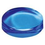  crystal пресс-папье круглый голубой 75φ12mm