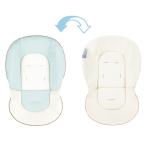 ベビーラック 着せ替え リバーシブル クッション マカロン ブルー コンビ Combi