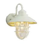 コイズミ照明 エクステリア LEDポーチ灯 防雨型 40W相当 オフホワイト 電球色:AU51187