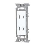 ダブルコンセント NDG2122(WW) 東芝ライテック あすつく