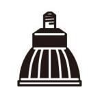 オーデリック LED電球ダイクロハロ�