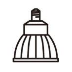 オーデリック LED電球ダイクロハロ�