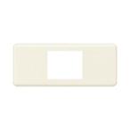 パナソニック 配線器具 WCF8201WK [器具用] フルカラー組合せ用 1Pモダンプレート (ミルキーホワイト)