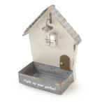 ガーデニング雑貨 インテリア雑貨 ブリキ ランプハウスプランター ホワイト