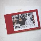  поздравительная открытка рождественский венок Laser cut box большой Рождество карта GX-4035