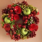 クリスマスリース ノエルポム グリーンリース φ20cm