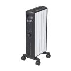De'Longhi (デロンギ) マルチダイナミックヒーター MDHU09-BK 電気ヒーター ゼロ風暖房 節電 直感操作クリックノブ リモ
