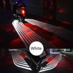 バイク用 天使の翼 led 車の下 光る イルミネーション LED ホワイト ウェルカムライト