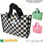 OCEAN&GROUND オーシャンアンドグラウンド MONACOプールバッグ プールバッグ ビーチバッグ トートバッグ プールバック ビニール クリア 手提げ
