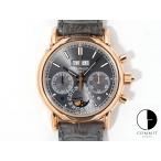 パテックフィリップ パーペチュアルカレンダー スプリットセコンド クロノグラフ Ref.5204R-011 ローズゴールド スレートグレー文字盤