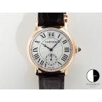 カルティエ ロトンド ドゥ カルティエ ラージデイト Ref.W1552751 ピンクゴールド シルバー文字盤