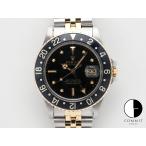 ロレックス GMTマスター Ref.16753 ステンレススチール/イエローゴールド ブラック文字盤 ジュビリーブレスレット
