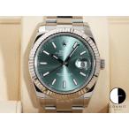 ロレックス デイトジャスト41 Ref.126334 SS/WG ミントグリーン文字盤