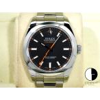 ロレックス ミルガウス Ref.116400 ステンレススチール ブラック文字盤