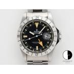 ロレックス エクスプローラーII Ref.1655 ステンレススチール ブラック文字盤 オイスターブレスレット