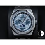 オーデマピゲ ロイヤルオーク パーペチュアルカレンダー Ref.26574ST.OO.1220ST.03 ステンレススチール ナイトブルー文字盤