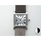 カルティエ タンク ノルマル Ref.WGTA0109 プラチナ シルバー文字盤