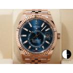 ロレックス スカイドゥエラー Ref.336935 18KERG ブルーグリーン文字盤 ジュビリーブレスレット