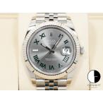 ロレックス デイトジャスト41 Ref.126334 ステンレススチール/ホワイトゴールド スレートローマン文字盤 ジュビリーブレスレット