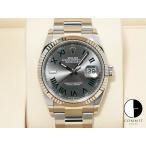 ロレックス デイトジャスト36 Ref.126234 SS/WG スレートローマン文字盤 オイスターブレスレット