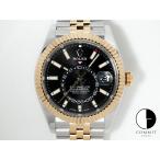 ロレックス スカイドゥエラー Ref.326933 ステンレススチール/イエローゴールド ブラック文字盤 ジュビリーブレスレット