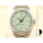 ロレックス オイスターパーペチュアル41 Ref.134300 ステンレススチール ピスタチオ文字盤
