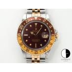 ロレックス GMTマスター Ref.16753 ステンレススチール/イエローゴールド ブラウン文字盤 ジュビリーブレスレット