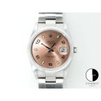 ロレックス オイスターパーペチュアルデイト Ref.15200 ステンレススチール ピンクアラビア文字盤