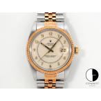 ロレックス デイトジャスト Ref.16013 ステンレススチール/イエローゴールド アイボリーボイラーゲージ文字盤