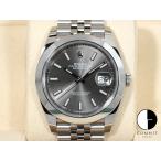 ロレックス デイトジャスト41 Ref.126300 ステンレススチール スレート文字盤 ジュビリーブレスレット