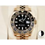 ロレックス GMTマスターII Ref.126718GRNR イエローゴールド ブラック文字盤 ジュビリーブレスレット