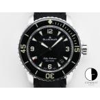 ブランパン フィフティ ファゾムス オートマティック Ref.5015-1130-52A ステンレススチール ブラック文字盤