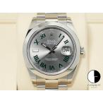 ロレックス デイトジャスト41 Ref.126300 ステンレススチール スレートローマン文字盤 オイスターブレスレット