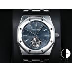 オーデマピゲ ロイヤル?オーク フライング トゥールビヨン エクストラ シン (RD#3) Ref.26670ST.OO.1240ST.02 ステンレススチール ブルー文字盤