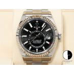 ロレックス スカイドゥエラー Ref.326934 ステンレススチール/ホワイトゴールド ブラック文字盤 オイスターブレスレット