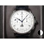 グラスヒュッテオリジナル セネタ クロノグラフ パノラマデイト Ref.1-37-01-02-03-30 プラチナ シルバー文字盤