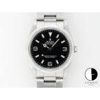 ロレックス エクスプローラーI Ref.14270 ステンレススチール ブラック文字盤 オイスターブレスレット