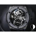ウブロ ビッグバン トゥールビヨン オートマティック オールブラックカーボン Ref.429.QU.0140.RX.YOS カーボン スケルトン文字盤