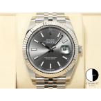 ロレックス デイトジャスト41 Ref.126334 ステンレススチール/ホワイトゴールド スレート文字盤 ジュビリーブレスレット