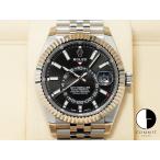 ロレックス スカイドゥエラー Ref.326934 ステンレススチール/ホワイトゴールド ブラック文字盤 ジュビリーブレスレット