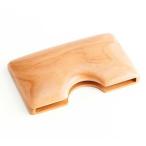 ショッピング名刺入れ 名刺入れ カードケース 国産 りんごの木 木製 無垢 名刺ケース CHITOSE/ちとせ 日本製 ギフト プレゼント 贈り物