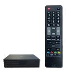 AuBee AUB-100 第二世代 手のひらサイズ 地デジ BS/CS フルハイビジョン テレビチューナー HDMI 学習リモコン IR延長 ミニBCASカード