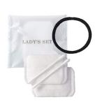  отель amenity для бизнеса женский комплект LADY'S SET×100 шт. комплект l хлопок * резинка для волос * ватная палочка комплект коврик пакет 