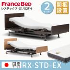 [ распаковка установка есть ] France Bed отсутствует Tec s01FN 02FN электрический bed специальная кровать 2 motor уход для одиночный рама антибактериальный сделано в Японии матрац комплект RX-STD-EX