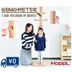 HOPPL ホップル ポールハンガー ゲンキメーター GENKI-METER 身長計ハンガー 木製ハンガー ジュニアハンガー ベビー用品 育児 キッズ 北欧 おしゃれ お祝い 入学