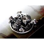 Yahoo! Yahoo!ショッピング(ヤフー ショッピング)Ｓｉｌｖｅｒ925 コンチョパイレーツスカル【ガーネット】コンチョ ボタン シルバー ジュエリー アクセサリー バッグ 小物 雑貨・・・　送料無料