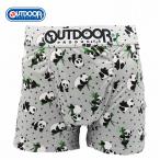 ショッピングOUTDOOR メンズ　ボクサーパンツ　パンダ　グレー　下着　前閉じ OUTDOOR