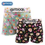 ショッピングOUTDOOR OUTDOOR メンズ　ボクサーパンツ 動物　ブラック　セージグリーン　下着　前閉じ