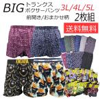 3L 4L 5L対応　おまかせ　ＢＩＧ　メンズ　トランクス　KINGNOVAボクサー　2枚組　大きいサイズ　前開き　送料無料