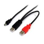 StarTech.com USB кабель /2x A - Mini-B/1.8m/USB 2.0/ ответвление кабель /BK стандарт наличие =^